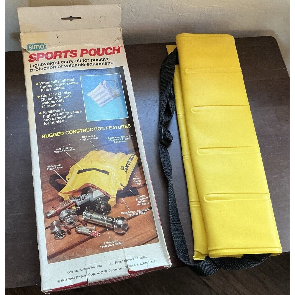 Sima Sports Waterproof Shock Resistant Carrying Pouch NIB - Picture 3 of 3